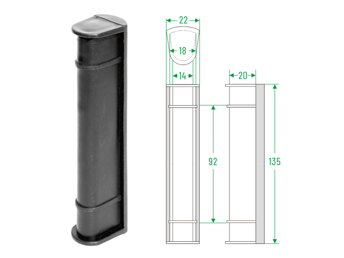 大邊后叉保護(hù)桿 XH-B63