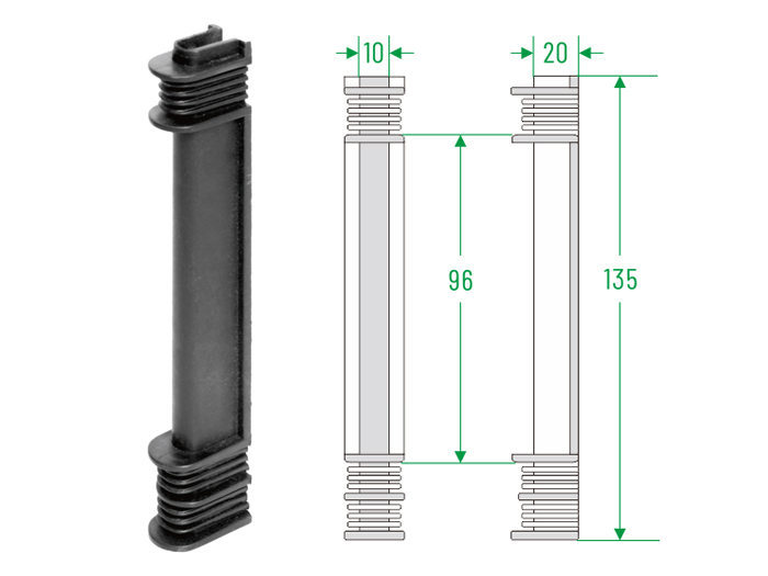 后叉多用保護桿 XH-B22 (135mm)